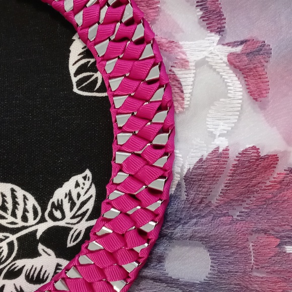 💜Badgley Mischka Belle💜 - Floral A-Line Sleeveless Olga Dress - Picture 7 of 13